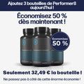 3 bouteilles de Performer 8 à 50% de réduction !